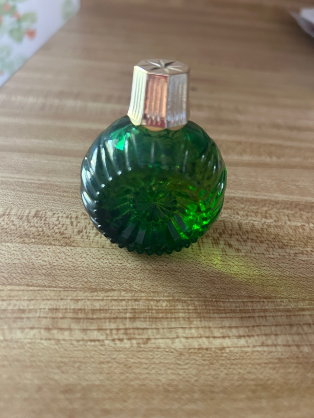 Avon vintage cologne Christmas ornament